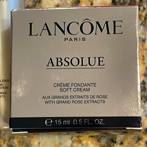 New Lancome Paris Absolue Sample Travel Trial Cream Toning Lotion and Serum - Picture 4 of 7